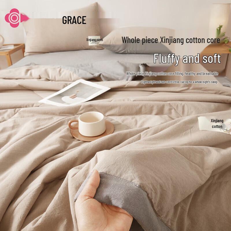 Jieliya 100% Cotton Summer Quilt