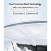 Car Sunroof Insulation Roof Visor For Volkswagen VW Tiguan 5N 2010~2017 16 Anti-UV Electrostatic Adsorption Sky Curtain Sunshade