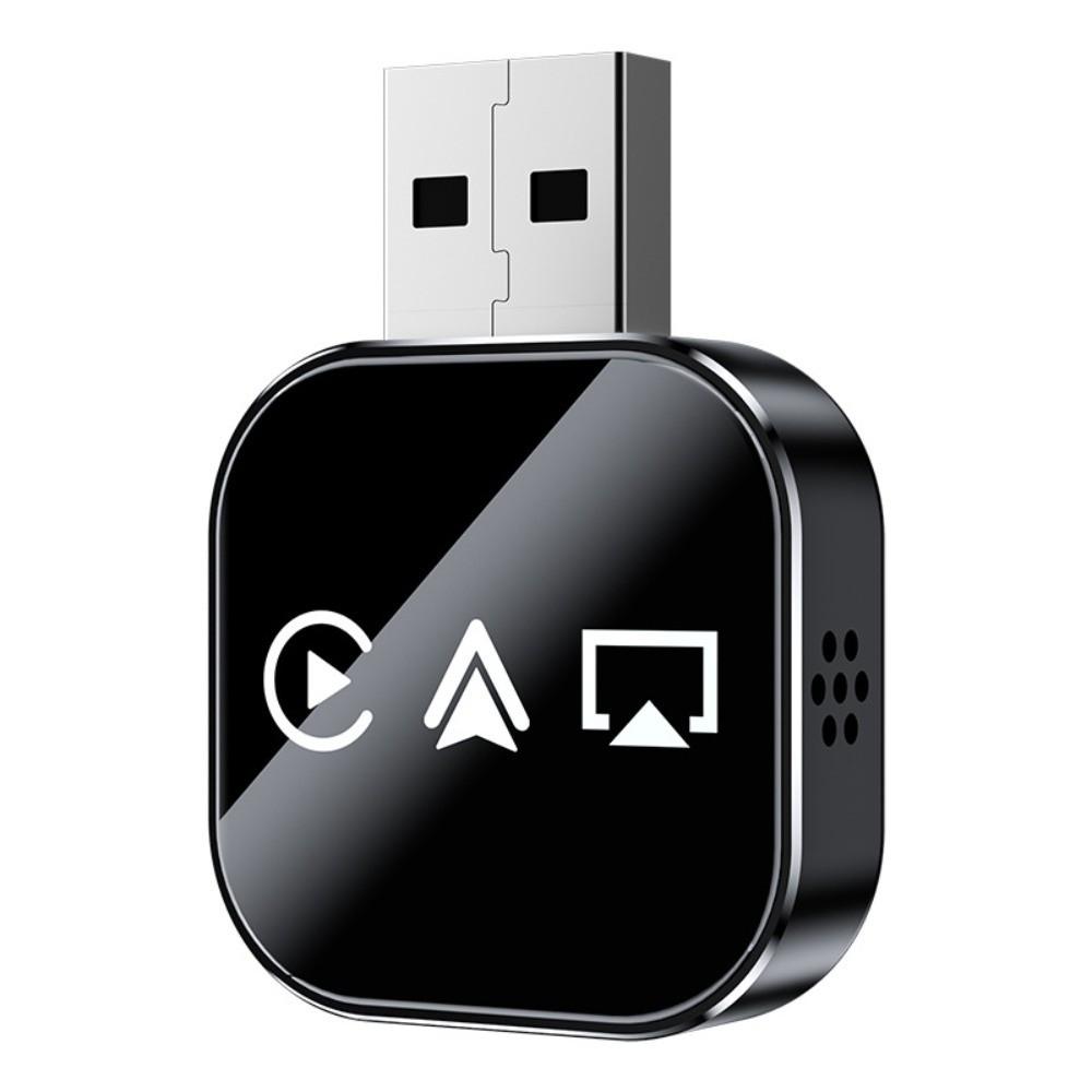 3 in 1 Wireless Carplay Adapter Plug & Play Bluetooth Auto Connect Mirror Link Adapter Wireless Connection WiFi Connection