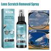 Pulitore Lenti Occhiali Spray Rimuovi Graffi Occhiali Pulitore Polvere Impronte Dita Olio Lenti Ripristina Chiarezza Lenti Spray Pulitore