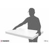 Yamako Pladan Sheets, 615 x 860mm, 5mm Thick, 10 Sheets (White)