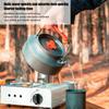 Ceainic de camping în aer liber 1.6L Fierbere rapidă a apei Aliaj de aluminiu Portabil Ceainic de camping