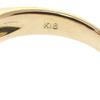 no brand  #8(JP Size) ring blue K18 yellow gold Women