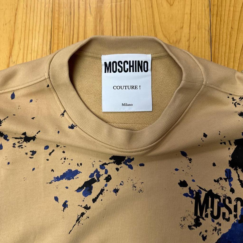Used MOSCHINO Splatter Print Sweatshirt