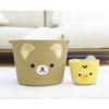 Tees Factory Rilakkuma Kiiroitori Rope Basket, H135 x W180 x D180mm, RK-5545269KT