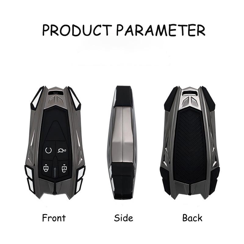 Zinc Alloy Car Key Case Cover Shell for Changan UNIT UNIK CS35PLUS CS55 PLUS CS75 PLUS Oshan X7 X5 Car Accessories