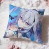 Hot HHonkai Star Raew Cushion Cover Soft Washable Pillow Case Multi-Scene for Couch Bed Travel Office Use