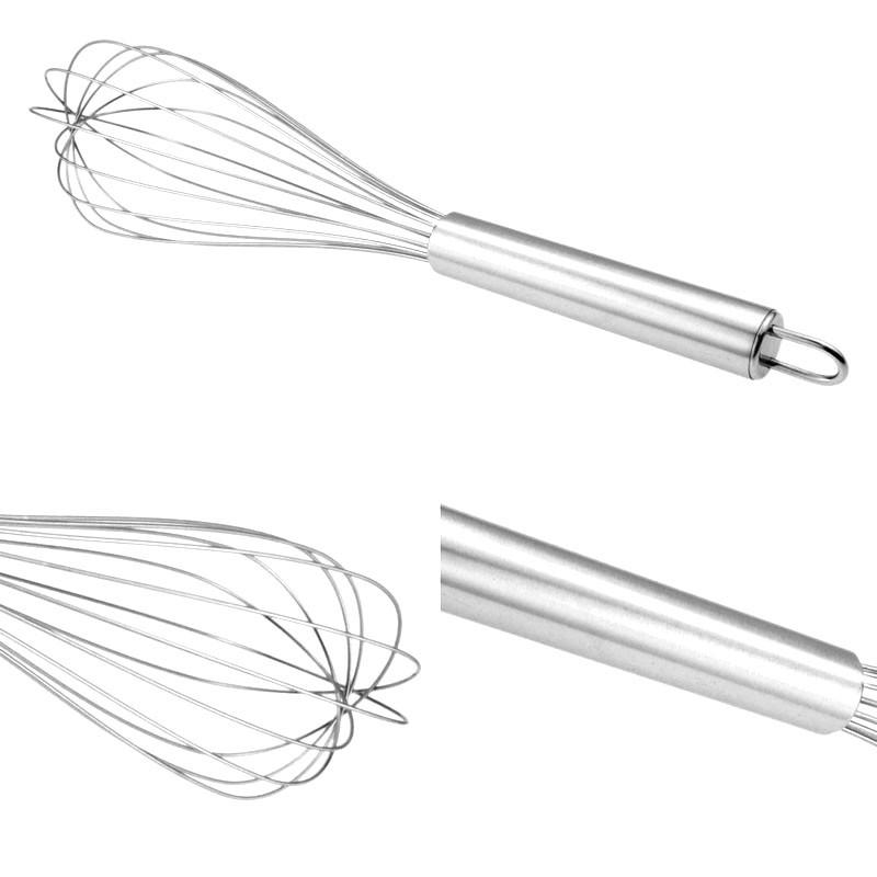 6palcové nerezové otočné šlehací metly, mixér, pěnič, míchací nástroje