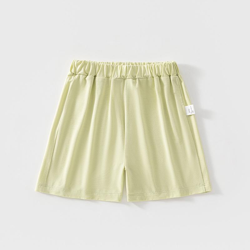 Youkesi 2026 New Summer Shorts - Solid Color Casual Pants for Boys and Girls 110 cm