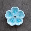 Realistic Aromatherapy Censer Ceramic Elegant Polished Flower Incense Holder for Gifts