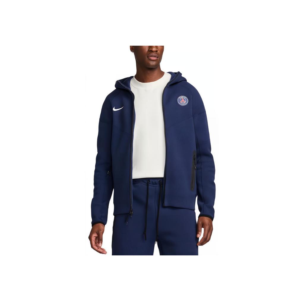 Nike Zip-Up Hooded Long Sleeve Jacket Men Jacket Navy-Blue FZ7224-410