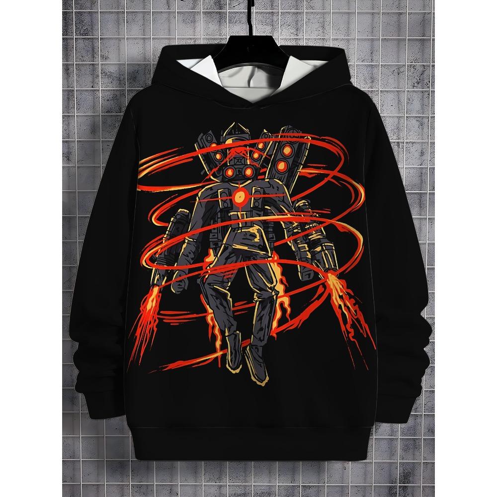 Skibidis 3D Print All Seasons Children Casual Sweatshirt Cool Pullover Tops Unisex Clothes Boy Girl Hoodies