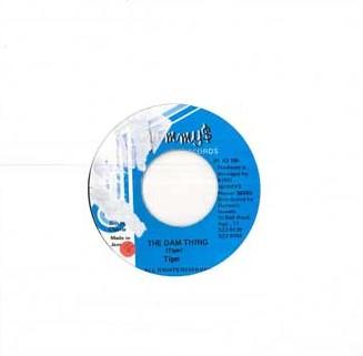 

7inch Record TIGER - The Dam Thing NONE JAMMYS Jamaica Reggae, Ska & Dub Used