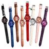 Montre à Quartz en Cuir Meibo Romaine Mode Tempérament Dames Disque Polyvalente Montre à Main