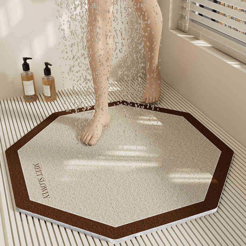 New Bathroom Non-slip Mat Shower Room Bath Floor Anti-fall Mat Toilet Toilet Bathtub Waterproof Mat