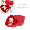 Soap Rose Gift Box Heartshaped Home Decorations Fast Colours Romantic Soft Bath Flower Soap