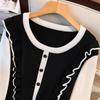 Plus Size Women's Long Lapel Sweater Dress - Bust 150/160 - Sizes 200/350 Jin - Style 8060