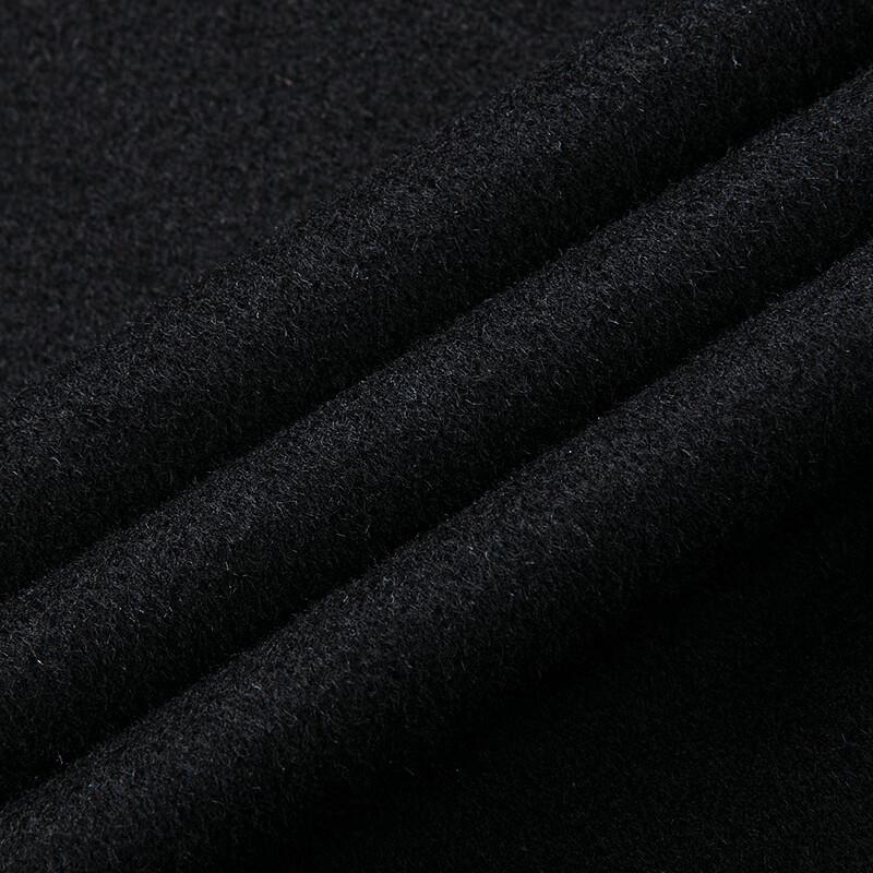 FAPAI Men's Double-Breasted Wool Blend Overcoat