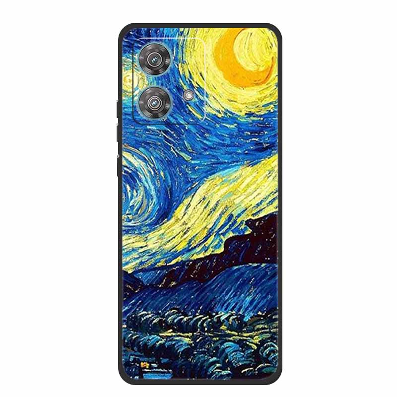 For Motorola Edge 40 Neo Case Animals TPU Soft Silicone Phone Cover for Moto Edge 40 Neo 5G Edge40 Neo Shockproof Wolf Fundas
