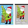 Christmas Snowflake Elk Snowman Glass Sticker Noel Ornaments Xmas Wall Stickers Merry Christma Decor Happy New Year Sticker