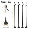 2/4Pcs Magnetic Flexible Gooseneck Metal with Alligators Clips for Helping Hands Third Hand Tool Automobile Electronics