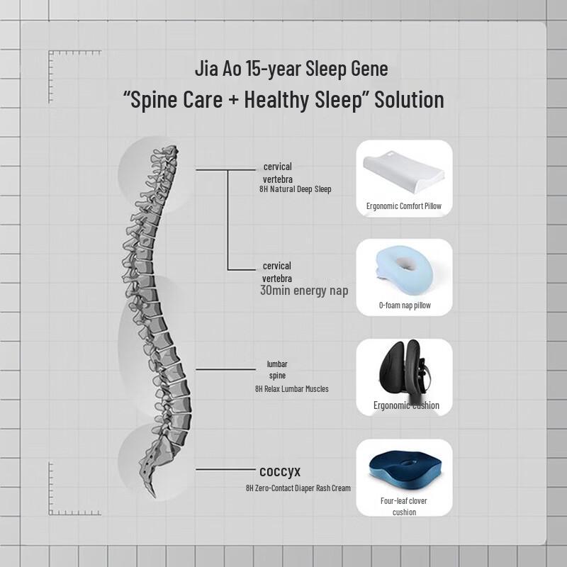 JAGO Dynamic Lumbar Support Office Chair