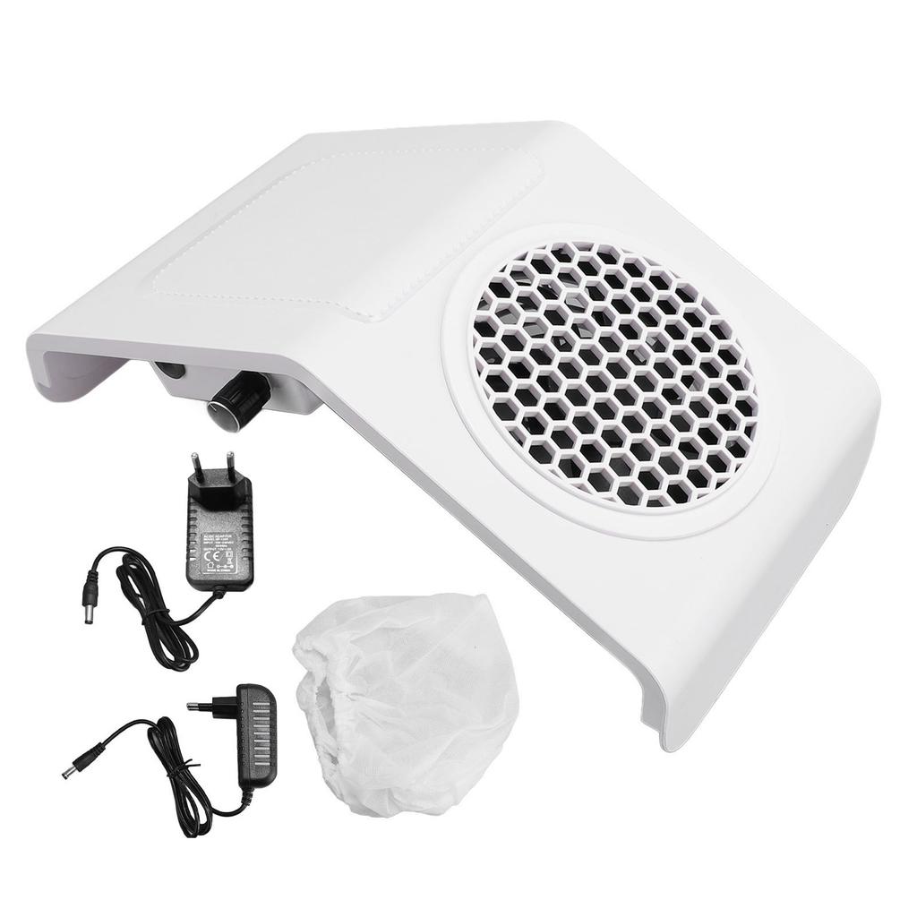 Nail Duster Collector for Acrylic Nails 80W Nail Dust Fan Powerful Dust Extractor Nail Cleaner for M