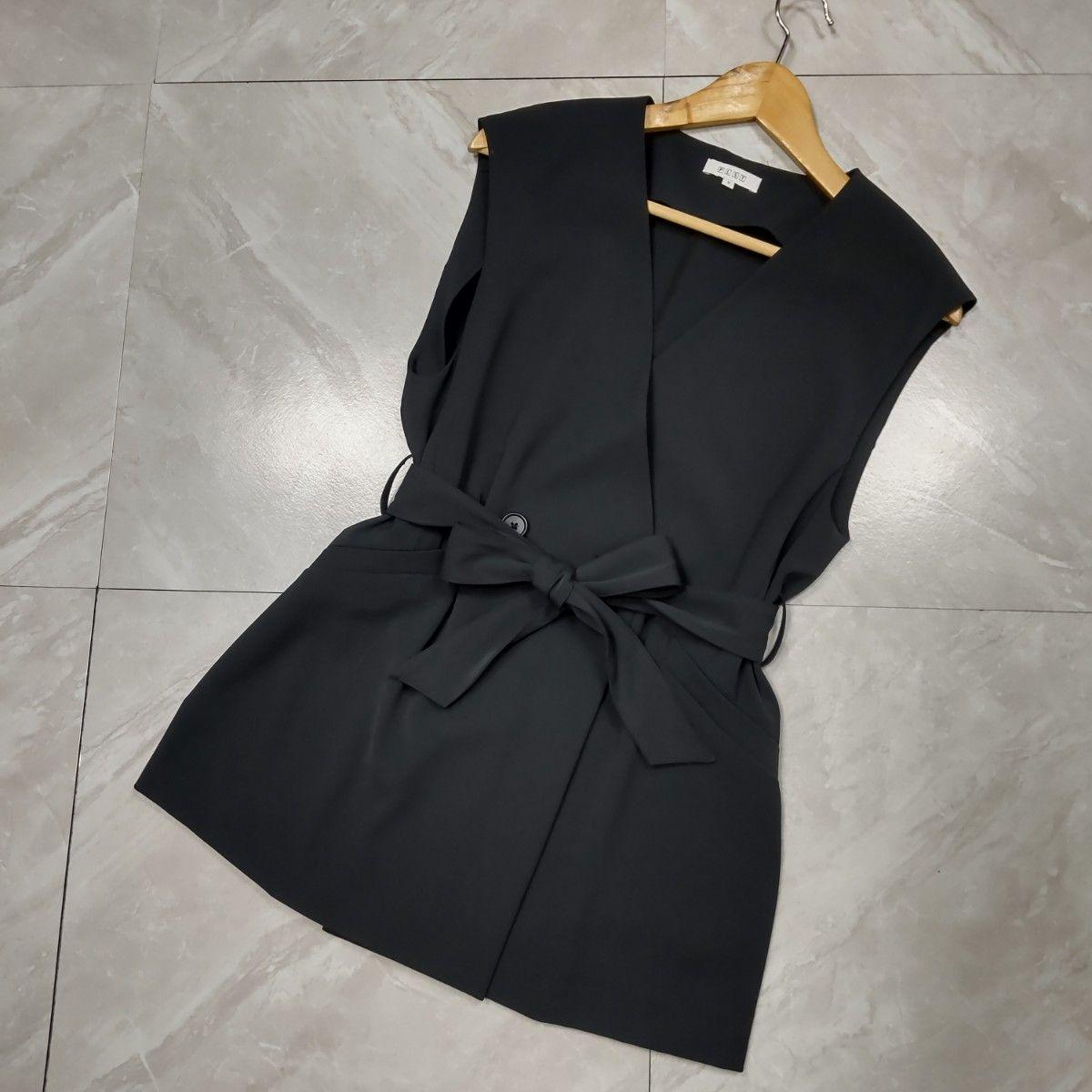PLST Gilet Belt Vest Gray S No. 7 36 Long Length