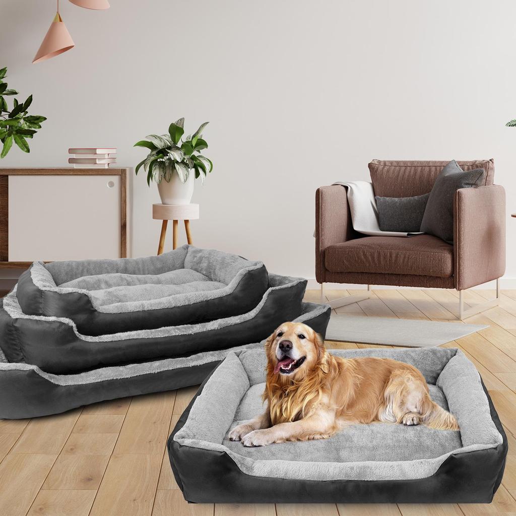 Removable & Washable Pet Nest Cushion - Breathable Multi-Season Dog Bed for Medium & Large Dogs