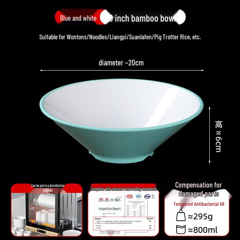 Japanese Style Melamine Noodle Bowl