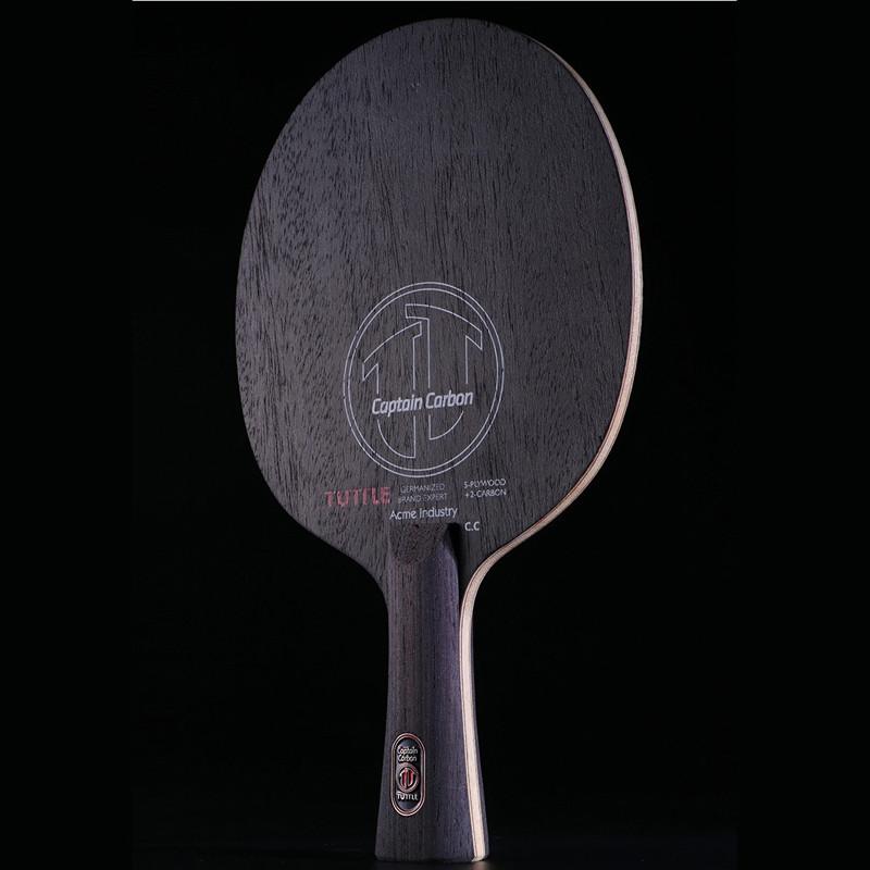 

TUTTLE CAPTAIN CARBON CC Table Tennis Blade Racket Fast Attack Loop Offensive Ping Pong Bat Paddle чёрный