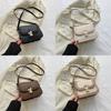 Stylish Vintage Crossbody Bag For Women In Classic Black White Brown And Khaki Perfect For Autumn Fashion
