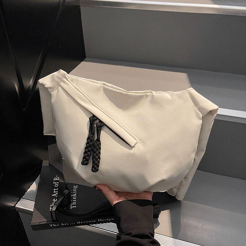 Korean-Inspired Fashionable Dumpling Crossbody & Backpack - Stylish, High-Capacity, Casual, and Trendy