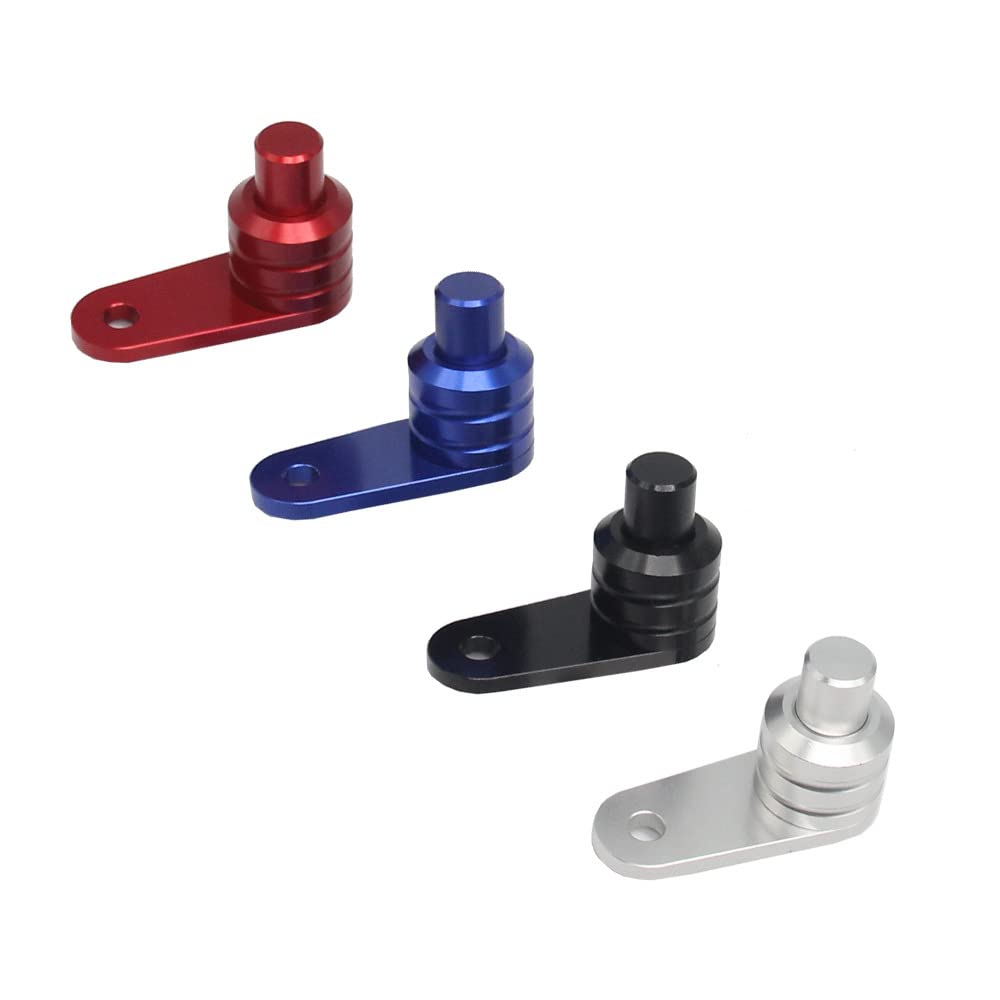 Motorcycle Parking Brake Switch, NSS Forza Brake Clutch Lever Lock, NMAX 155 and More Made of Aluminum Alloy (Red)