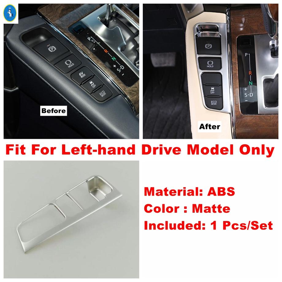 

Matte Auto Door Speaker / Bowl Lift Button Steering Wheel Cover Trim Accessories For Toyota Alphard / Vellfire AH30 2016 - Model E