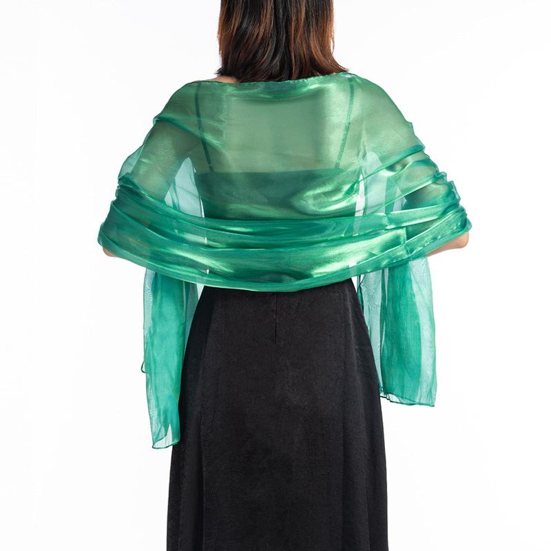European & American Bridal and Bridesmaid Evening Shawl - Solid Color Party Scarf