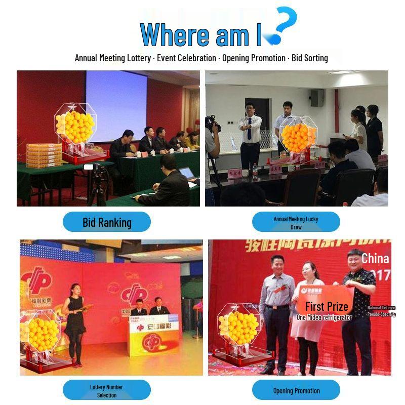 Manual Lottery & Raffle Machine