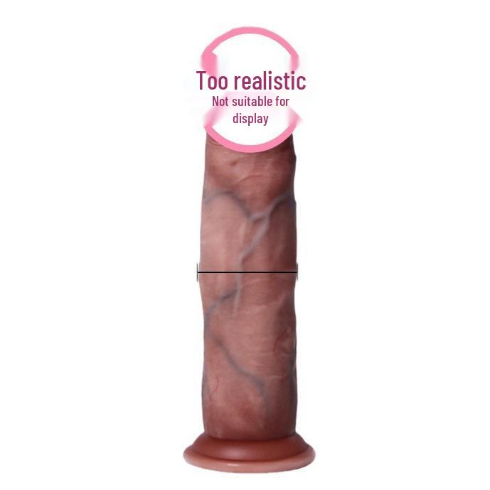Realistic Silicone Soft Flesh Phallus for Female Intimate Use