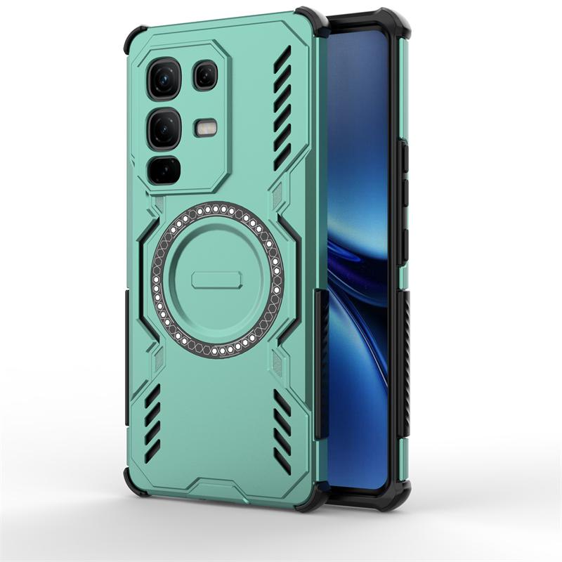 For Infinix Note 50S Case For Infinix Note 50S Anti-knock Magnetic Adsorption Wireless Charge Cover For Infinix Note 50S Case