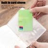 Multi functional passport cover, frosted transparent passport document cover, perfect for travel and outdoor commuting.zwq