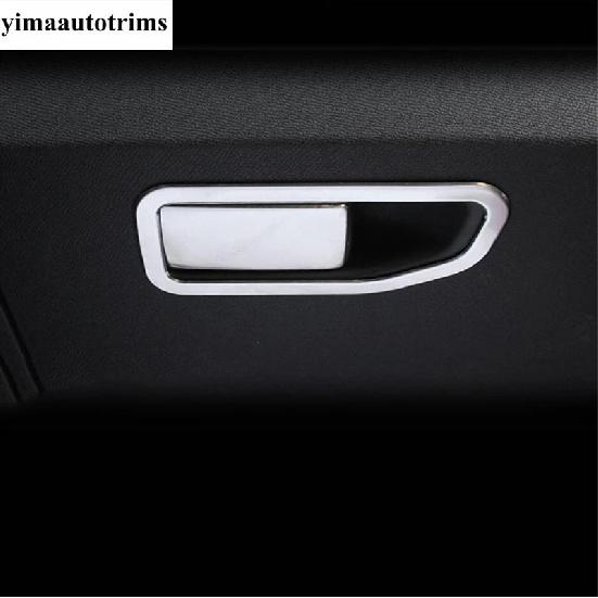 Water Cup Panel / Driver Storage / Glove Box / Head Light / Air AC Cover Trim Accessories For Peugeot 3008 5008 GT 2017 -