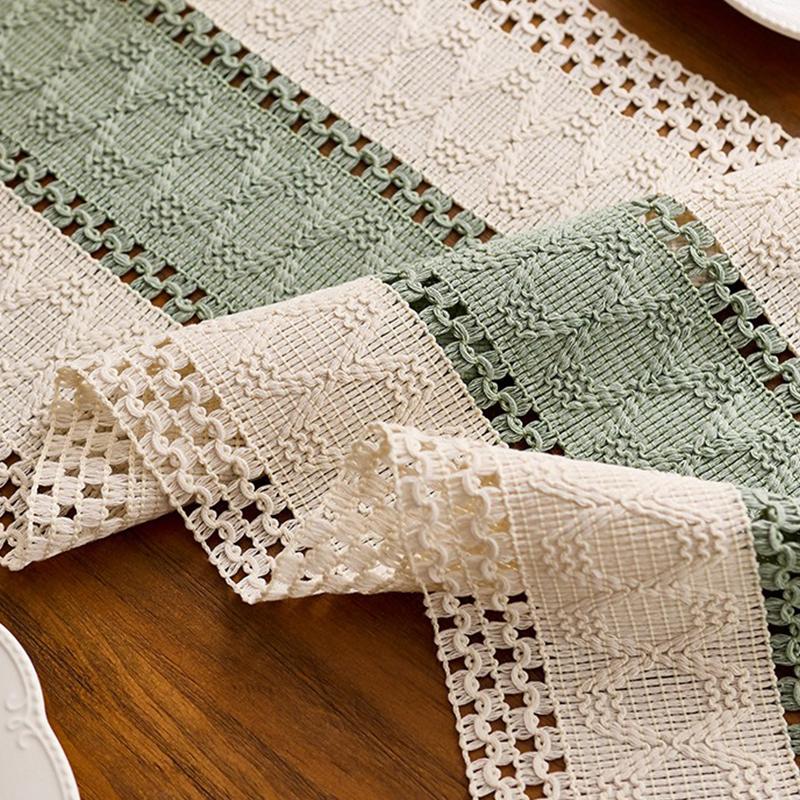 1pcs Table Runner for Summer Home Cotton And Linen Table Runner Wedding table Bohemian Dining Bedroom coffee tableDecor