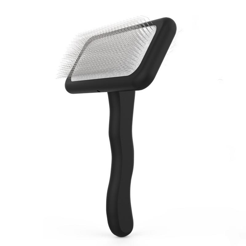 Pet Slicker Brush Long Wire Pin Slicker Brush Large Dog Pet Grooming Comb Deshedding Fur Removes Long Thick Loose Hair Undercoat