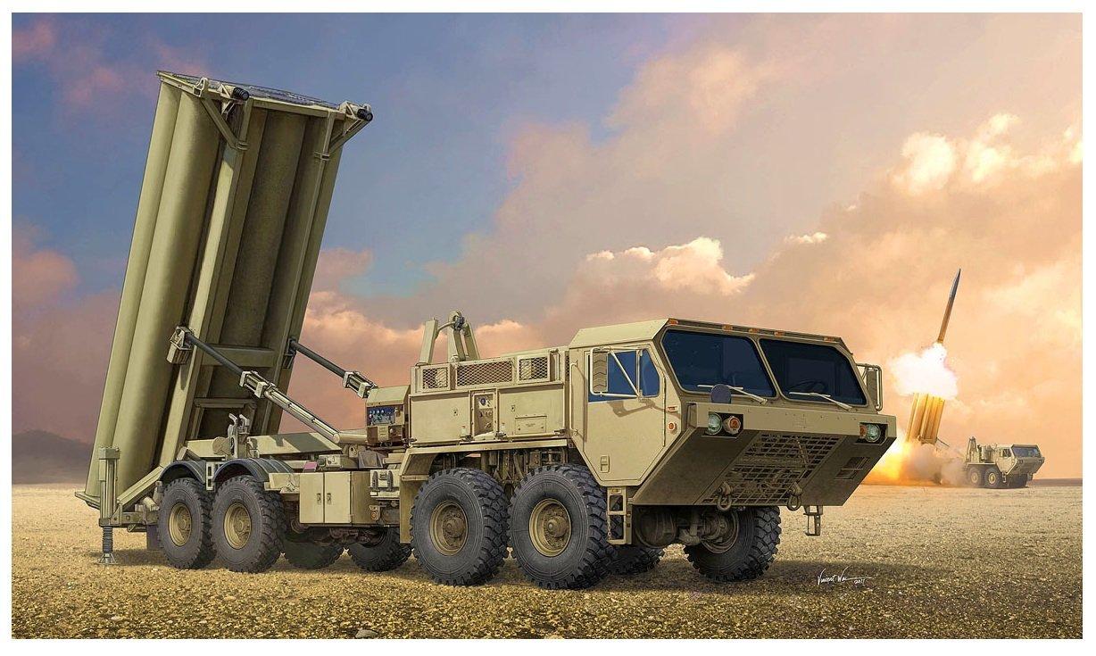 

Trumpeter Армия США THAAD Система противоракетной обороны Пластиковая модель 01054 1/35