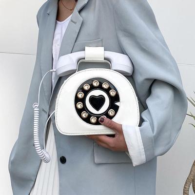 Стильные женщины Телефон формы Crossbody PU Кожаный мешок плеча женский случайный сумочка Торговая улица школа Satchel Tote Кошелек