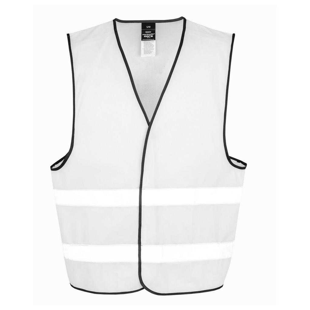 SAFE-GUARD by Result Unisex Adult Core Enhanced Hi-Vis Vest