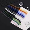 Wavy Glass Straws 11pcs Multicolor Reusable Glass Drinking Straws with Black Pouch for Drinking Beverages Coffee Milk Tea