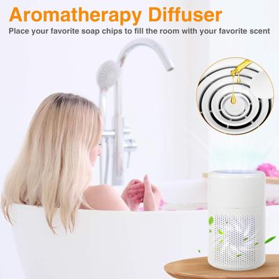 Intelligent Household Air Purifier Efficient Filtration Plug-Play Energy-saving Low Noise Indoor Desktop Smart Auto Mode Purifier