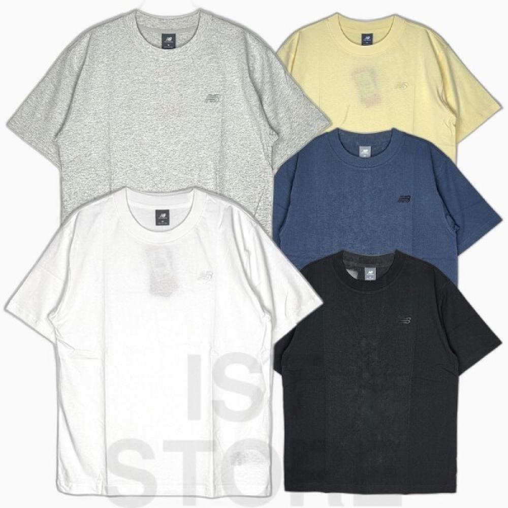 

New Balance Премиальная футболка с логотипом Полуоверсайз mT41533 (10)White/095(M)