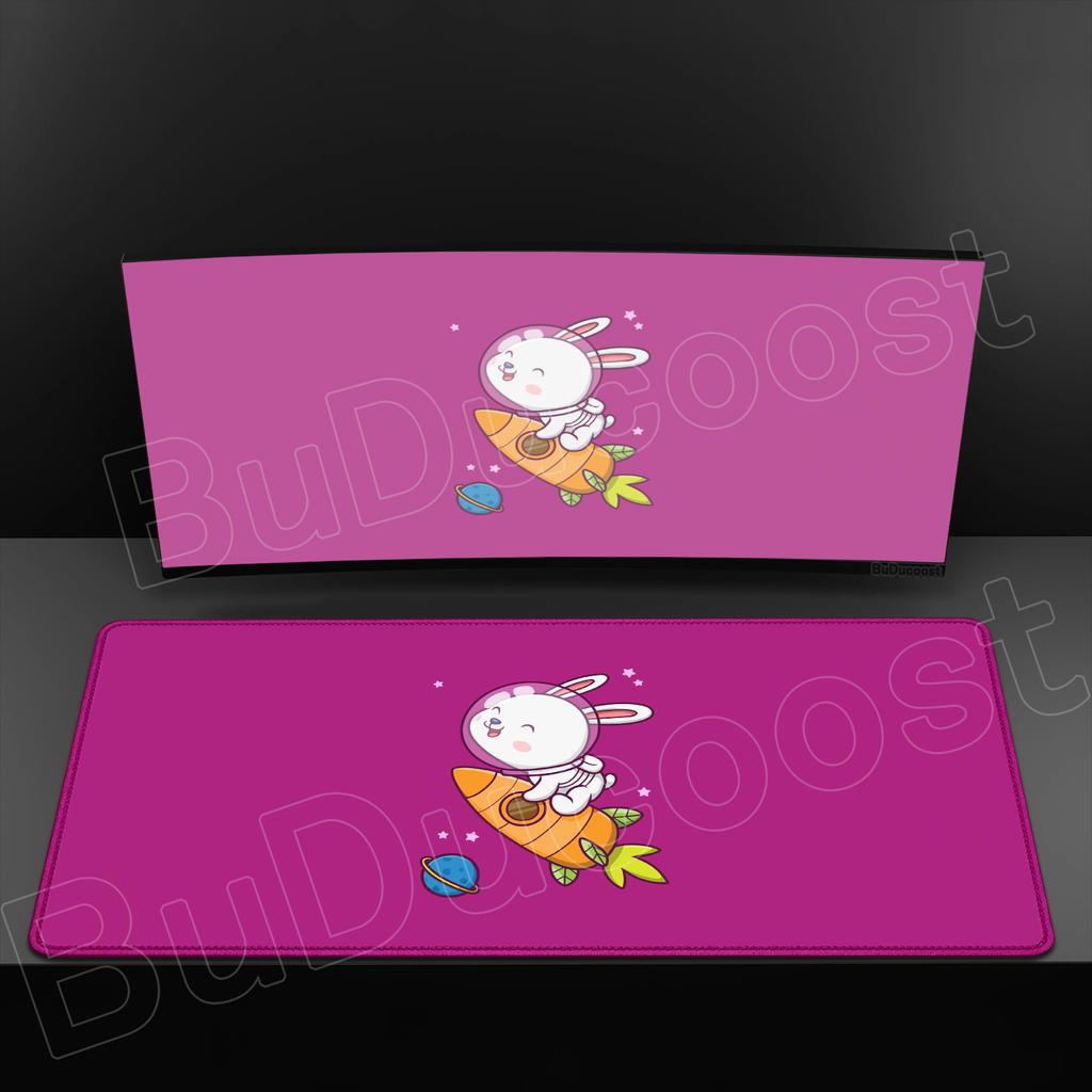 Cute Rabbit Cartoon Mouse Pads Game Office Fresh Visual Mouse Pad XXL Cute Large Table Pads Anti Slip Rubber Computer Mouse Pad